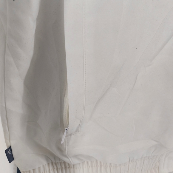 Adidas track suit white with black size medium - Picture 4 of 8